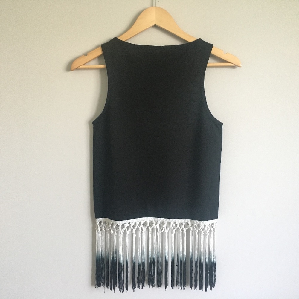 FRINGE KNIT TOP - Picture 4 of 6